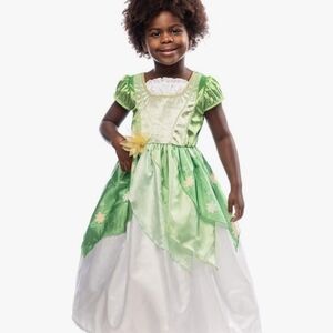 Disney Tiana dress up costume, size 5-7